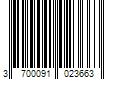 Barcode Image for UPC code 3700091023663