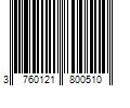 Barcode Image for UPC code 3760121800510
