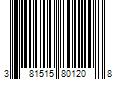 Barcode Image for UPC code 381515801208. Product Name: Supplier Generic Clairol Professional Beautiful Collection Semi-permanent Hair Color  Black