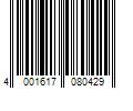 Barcode Image for UPC code 4001617080429