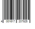 Barcode Image for UPC code 4001617207925