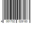 Barcode Image for UPC code 4001702028183. Product Name: Bruder 02818 MACK Granite Liebherr Crane Truck