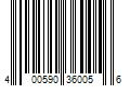 Barcode Image for UPC code 400590360056
