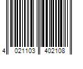 Barcode Image for UPC code 4021103402108