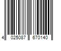 Barcode Image for UPC code 4025087670140