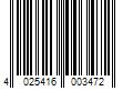 Barcode Image for UPC code 4025416003472