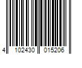 Barcode Image for UPC code 4102430015206