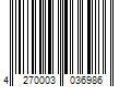 Barcode Image for UPC code 4270003036986. Product Name: iDventure Birthday Cake Puzzle Box