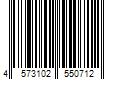 Barcode Image for UPC code 4573102550712. Product Name: Bandai Japan Dragon Ball S.H. Figuarts Bulma Action Figure