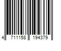 Barcode Image for UPC code 4711158194379