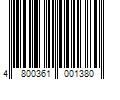 Barcode Image for UPC code 4800361001380