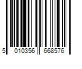 Barcode Image for UPC code 5010356668576. Product Name: Oxford Black n Red A5 Notebook 192 Pages Casebound Hardback Ruled, none