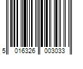 Barcode Image for UPC code 5016326003033