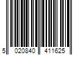 Barcode Image for UPC code 5020840411625