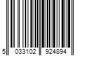 Barcode Image for UPC code 5033102924894