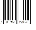 Barcode Image for UPC code 5037156273540. Product Name: John Frieda Blue Crush Blue Shampoo 250Ml