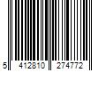 Barcode Image for UPC code 5412810274772