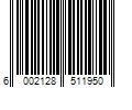 Barcode Image for UPC code 6002128511950. Product Name: Ryder | Slug Plug Tire Plug Kit Slug Plug, Envelope, 2 X Sizes Slugs