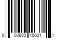 Barcode Image for UPC code 600603156311