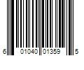 Barcode Image for UPC code 601040013595