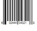 Barcode Image for UPC code 602444043218