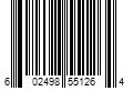 Barcode Image for UPC code 602498551264
