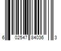 Barcode Image for UPC code 602547840363