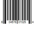 Barcode Image for UPC code 604576070254. Product Name: Levatoy  LLC My Sweet Love Folding Crib for 18  Dolls  Pink  13.39  Tall