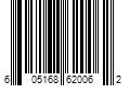 Barcode Image for UPC code 605168620062