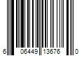 Barcode Image for UPC code 606449136760. Product Name: NETGEAR - Nighthawk AC2600 WiFi Router  2.6Gbps (R7450)