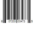 Barcode Image for UPC code 607203034735. Product Name: Nika K Tyche Magic Hair Color Shampoo (12ml) Natural Brown