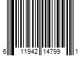 Barcode Image for UPC code 611942147991. Product Name: Charlotte Pipe 3/4 in. PVC Coupling S x S Pro Pack (50-Pack)