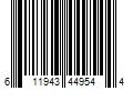 Barcode Image for UPC code 611943449544