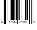 Barcode Image for UPC code 612314228003. Product Name: CURT Wheel Chock Set (Up to 17" Wide Wheels)
