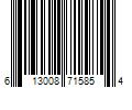 Barcode Image for UPC code 613008715854. Product Name: Arizona Beverages USA Arizona Green Tea 11.5 Oz. Can/12pk