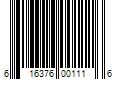 Barcode Image for UPC code 616376001116