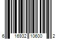 Barcode Image for UPC code 616932106002. Product Name: Kore Design Kids Wobble Chair 14 Inch Black