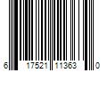 Barcode Image for UPC code 617521113630