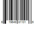 Barcode Image for UPC code 619649811016