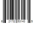 Barcode Image for UPC code 621732531435. Product Name: Marc Anthony Cosmetics Inc. Marc Anthony Coconut Butter Blondes Shampoo  8.4 fl oz