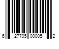 Barcode Image for UPC code 627705000052. Product Name: SBC 42-Pack 1 1/2" Cedar Shim Pack