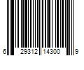 Barcode Image for UPC code 629312143009