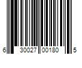 Barcode Image for UPC code 630027001805