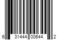 Barcode Image for UPC code 631444006442. Product Name: GCI Outdoor Freestyle Rocker Mesh Chair, Royal Blue