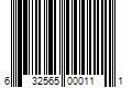Barcode Image for UPC code 632565000111. Product Name: NATURAL WATERS OF VIVI LTD Fiji Natural Artesian Water (500 mL  24 Pack)