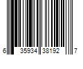 Barcode Image for UPC code 635934381927
