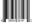 Barcode Image for UPC code 635934381972