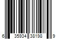 Barcode Image for UPC code 635934381989