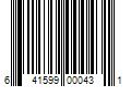 Barcode Image for UPC code 641599000431. Product Name: fiberglass innovations pick handle  36-inch