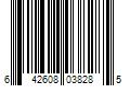 Barcode Image for UPC code 642608038285. Product Name: Balboa Motley Tube 100 Percent Polyester Black Paisley